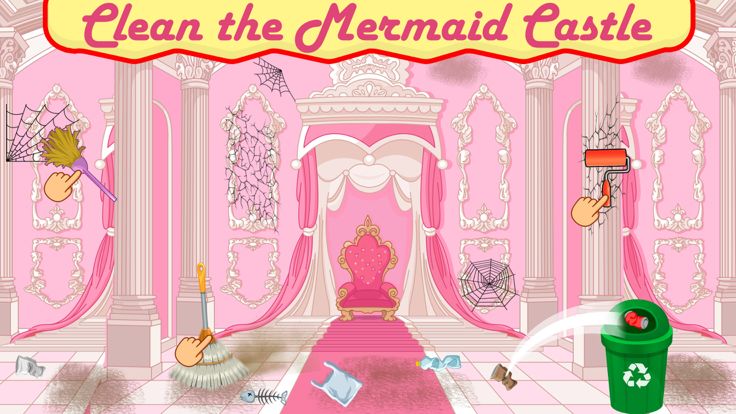 美人鱼公主城堡游戏截图