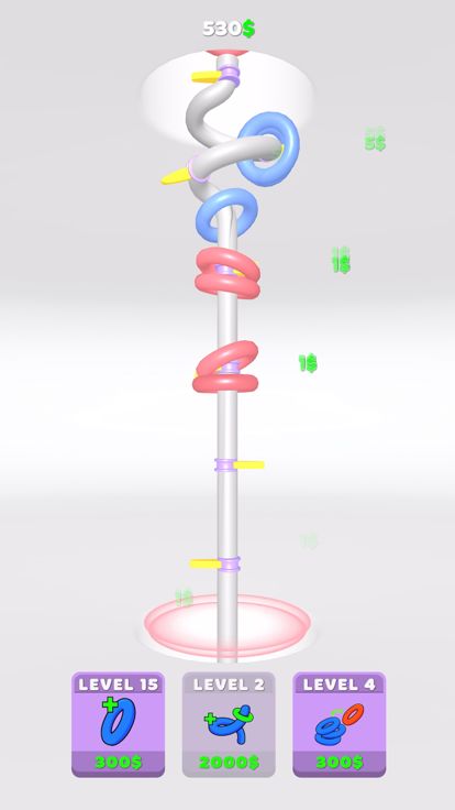 Hoop Loop Clicker游戏截图