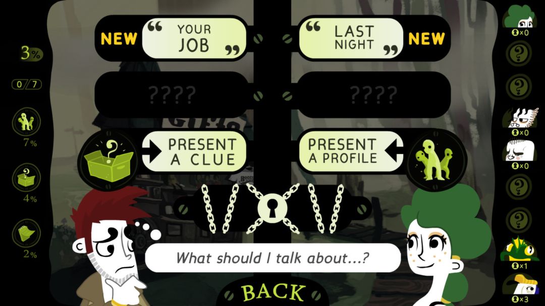 Detective Grimoire游戏截图