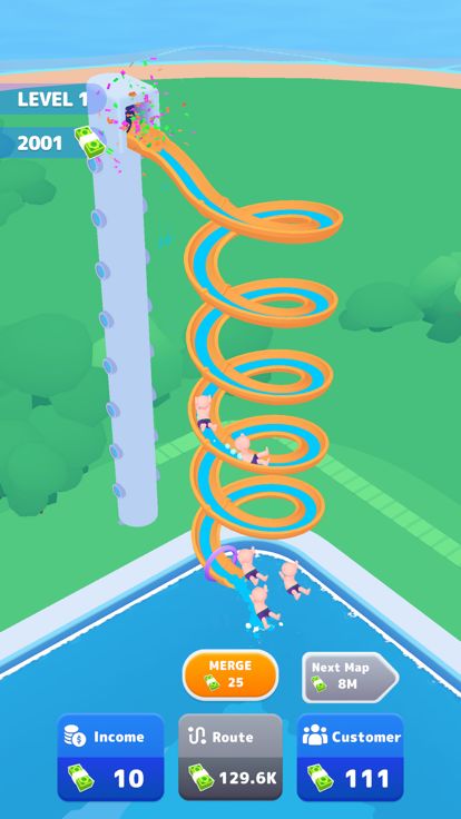 Idle Aquapark 3D游戏截图