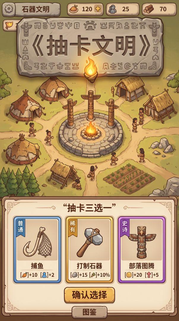 抽卡文明游戏截图