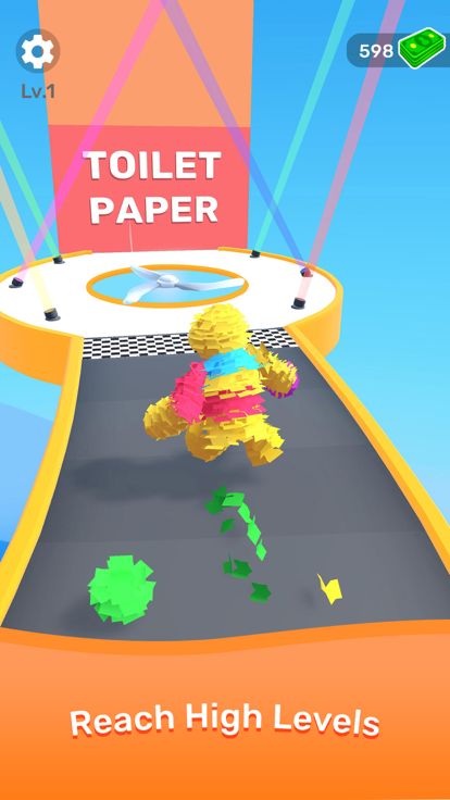 Paper Man Runner游戏截图