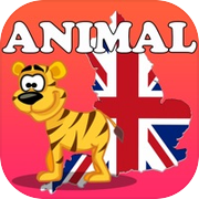 ENGLISH ANIMAL VOCABULARY AND MATCH GAME FOR KIDS
