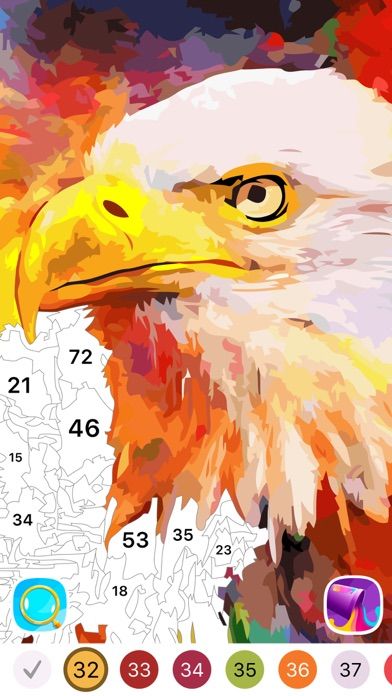 数字填色 - 油画游戏截图