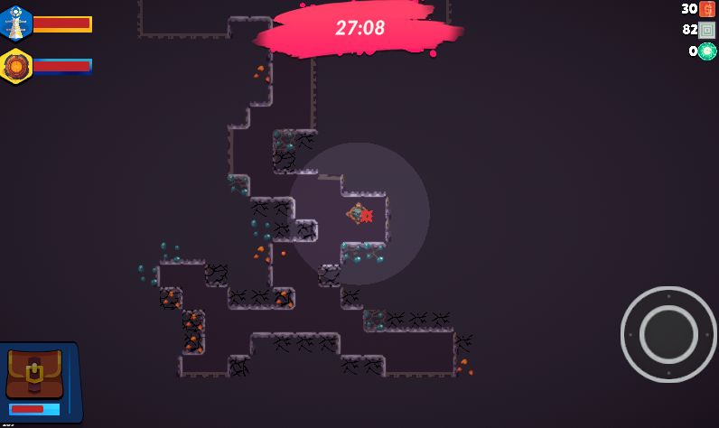 矿洞探险游戏截图