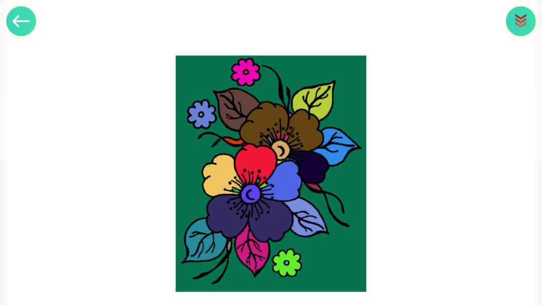 植物填色画画HD游戏截图