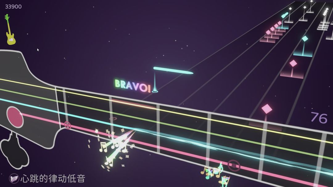 白键上的协奏曲:贝斯英雄游戏截图