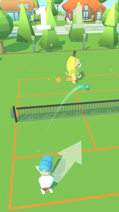 City Cat Tennis Adventure游戏截图
