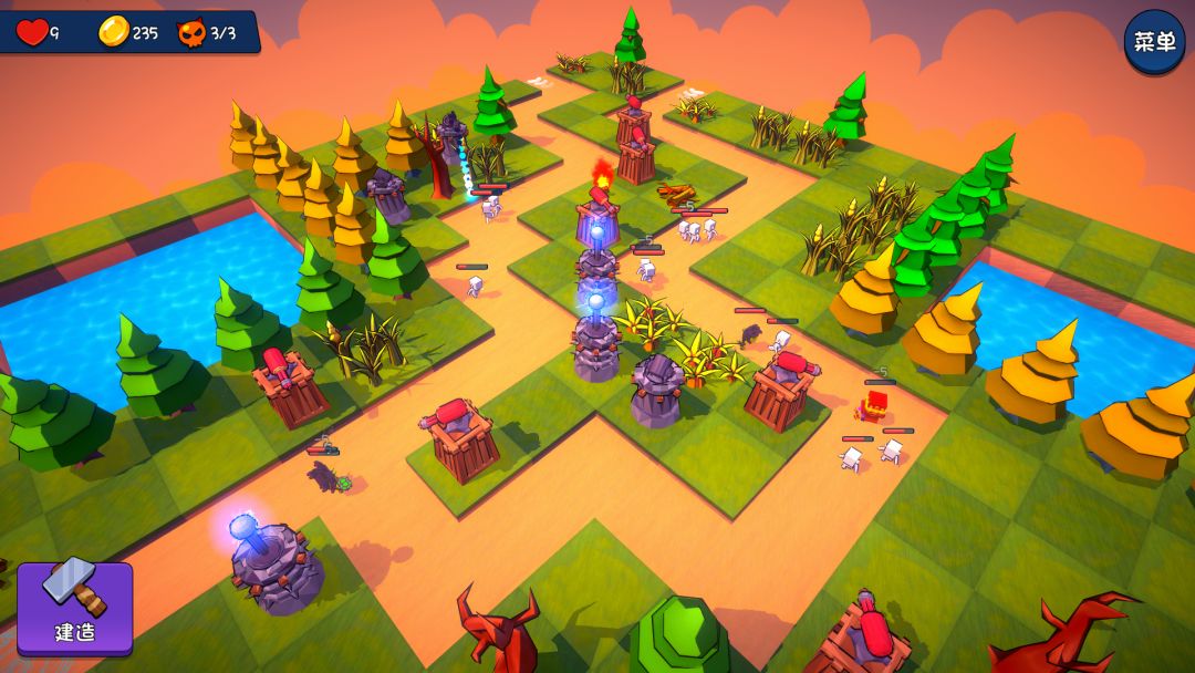 塔防大作战游戏截图