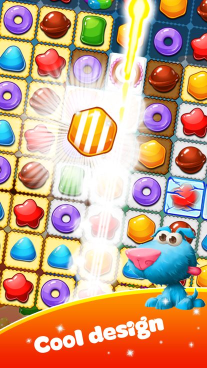 Explosion Gummy Wonders - Match 3 Puzzle Games游戏截图
