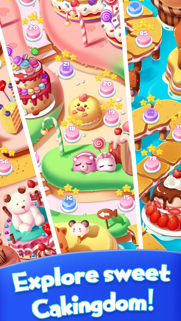 Cakingdom Match游戏截图