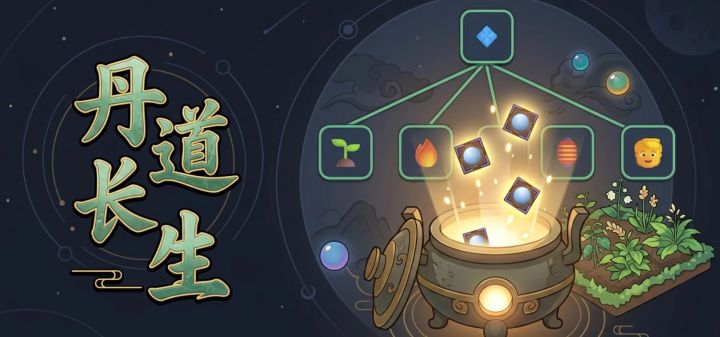 丹道长生：无尽炼丹 封面