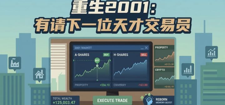 重生2001：有请下一位天才交易员 封面