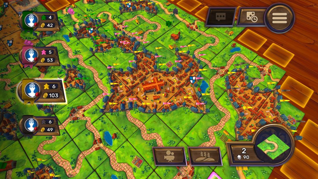 Carcassonne - Tiles & Tactics游戏截图