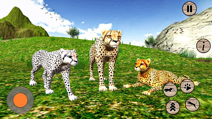 Wild Cheetah Simulator Game 3d游戏截图