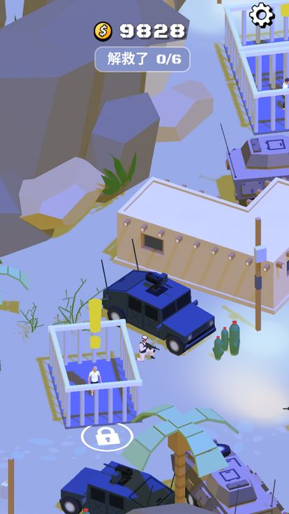 陆战射击 3D!游戏截图