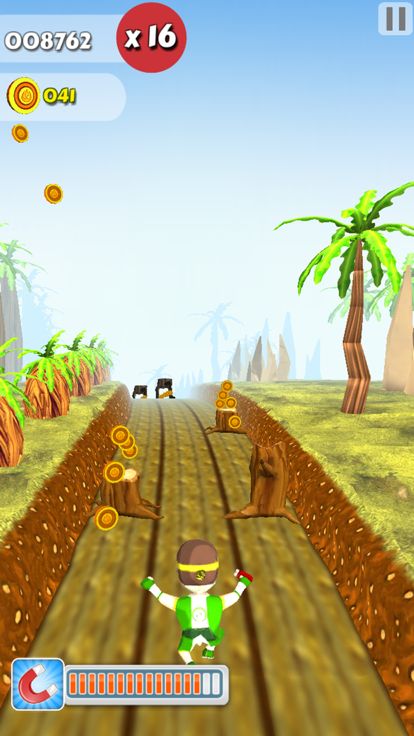 纳米忍者运行 - 3D实景Sprint和跳跃比赛游戏截图