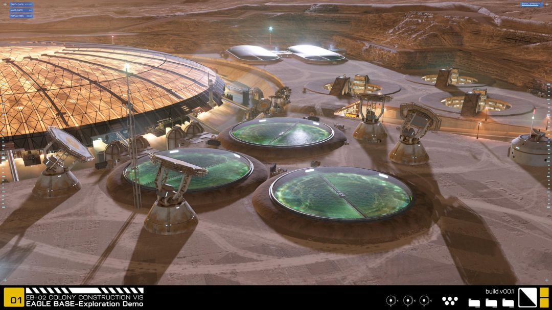 Project Eagle: A 3D Interactive Mars Base游戏截图