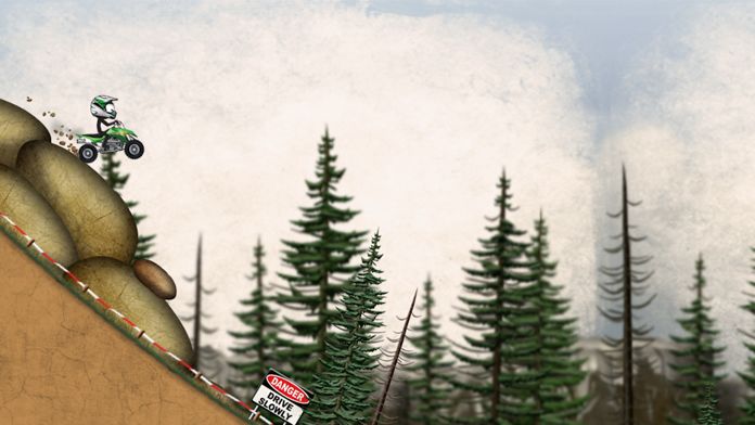 Stickman Downhill - Motocross游戏截图
