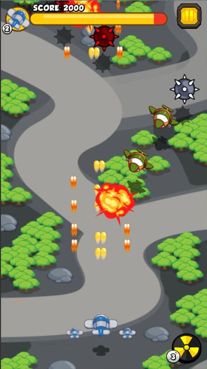 Sky Hawk - Pocket Arcade Shooter游戏截图