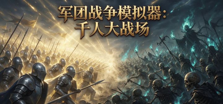 军团战争模拟器:千人大战场 封面