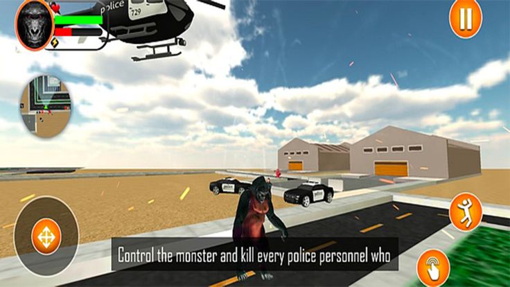 大脚怪金刚横冲直撞游戏截图