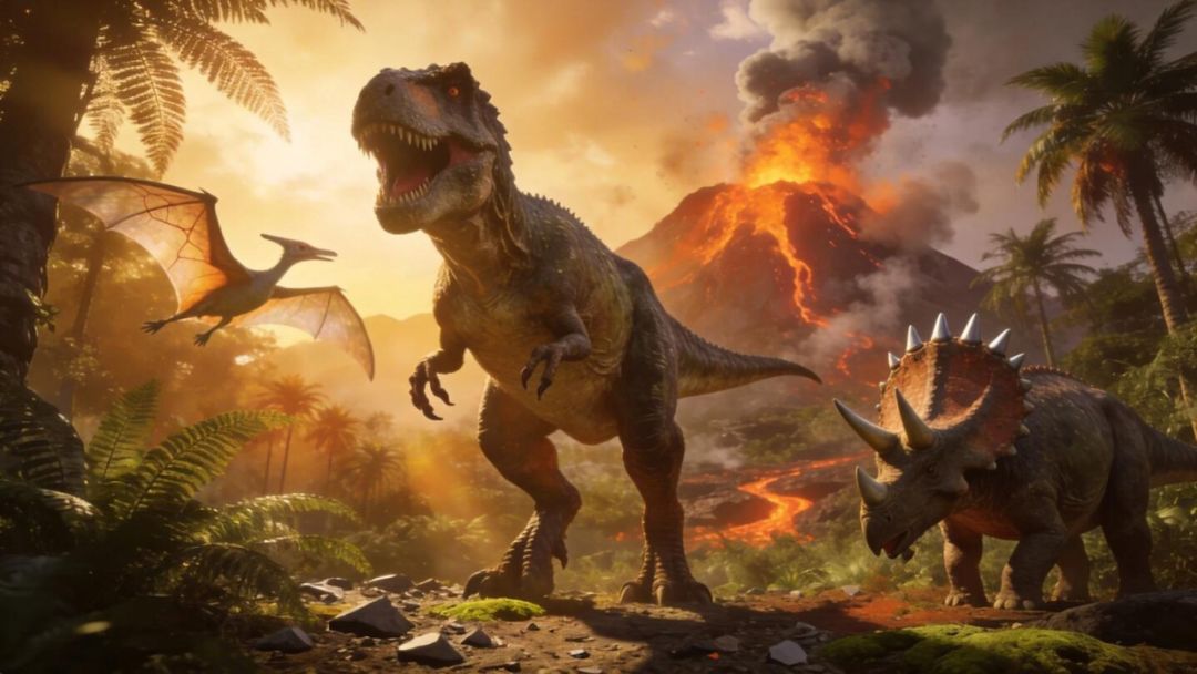 恐龙岛异兽恐龙岛生存进化侏罗纪岛游戏截图