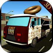 甜甜圈面包车送货模拟器和驾驶卡车icon