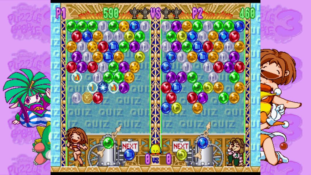 Puzzle Bobble™2X/BUST-A-MOVE™2 Arcade Edition & Puzzle Bobble™3/BUST-A-MOVE™3 S-Tribute游戏截图