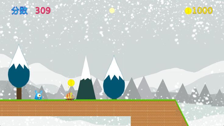 萌兔快跑-重力感应免费奔跑游戏游戏截图