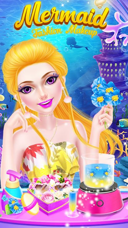 Mermaid Princess Makeover And Dressup游戏截图