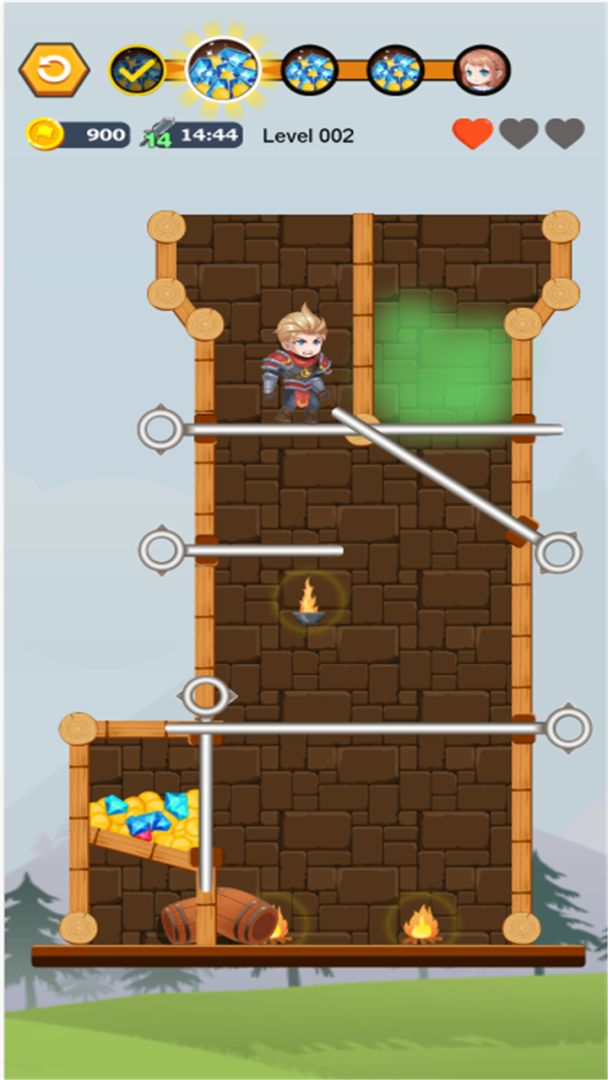 别针英雄游戏截图