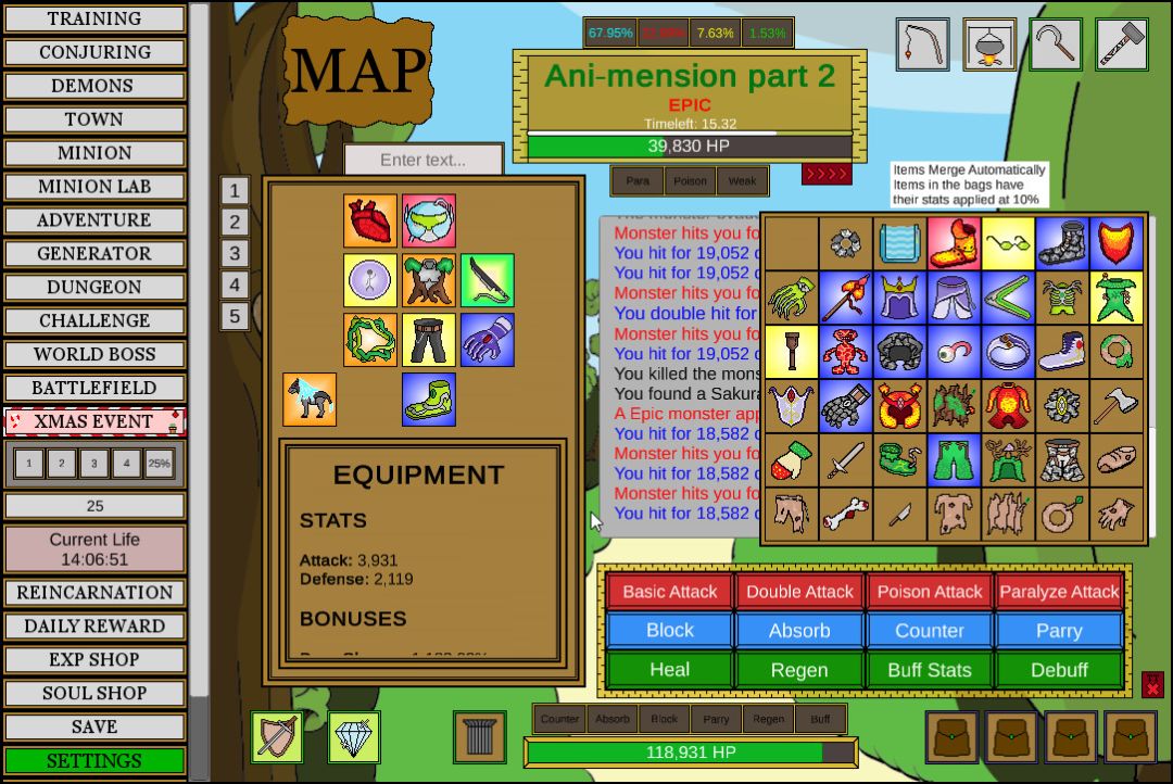 Wizard And Minion Idle游戏截图