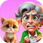 Annoying Granny Chase Kitty