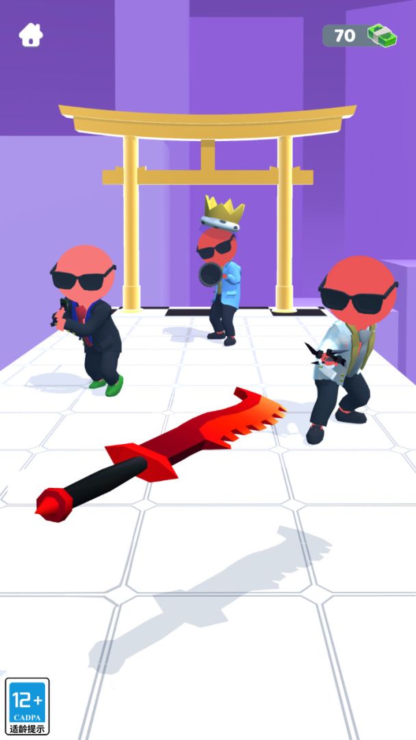 闪电冲线游戏截图