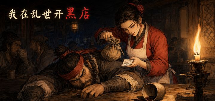 我在乱世开黑店 封面