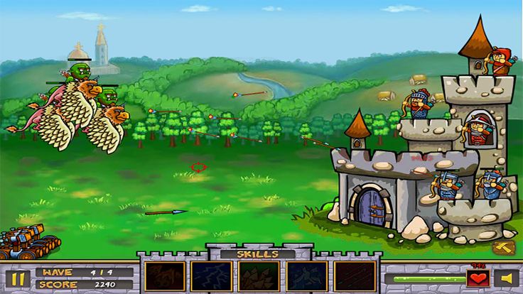 城堡冲突：弓箭物语 TD－ 城堡争霸塔防射击游戏游戏截图