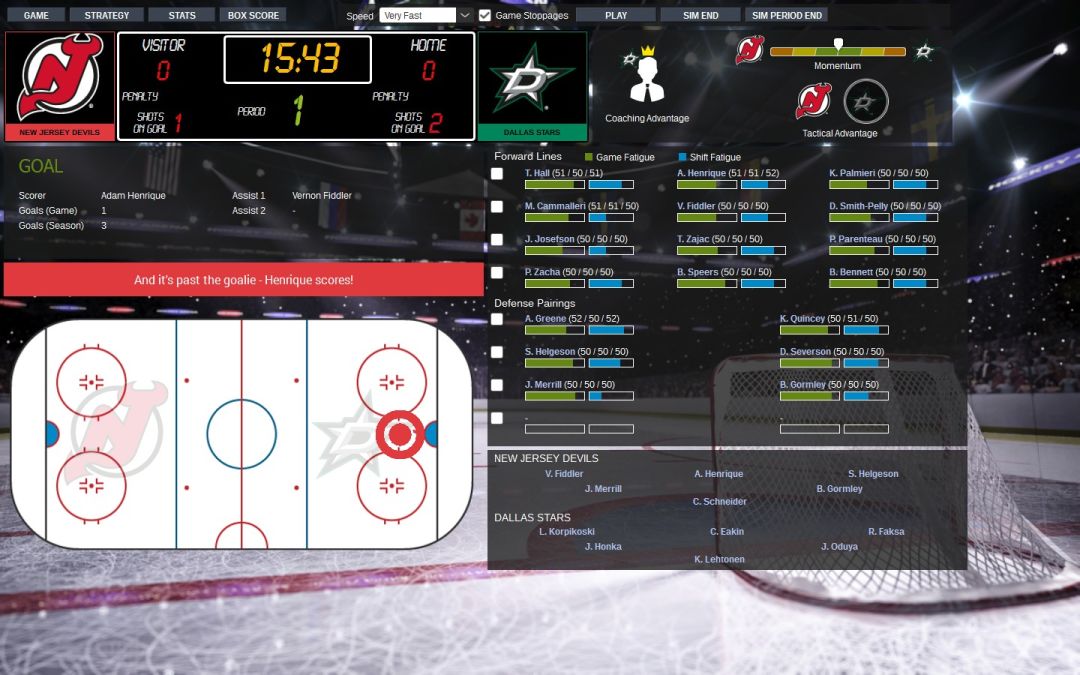 Franchise Hockey Manager 3游戏截图