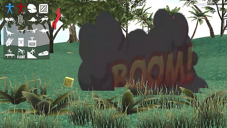 Impostor Jurassic Playground游戏截图