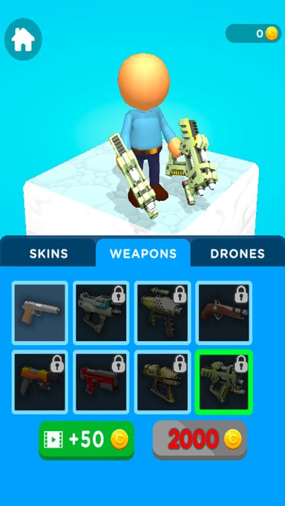 Gun Shooter Bullet Rush 3D游戏截图