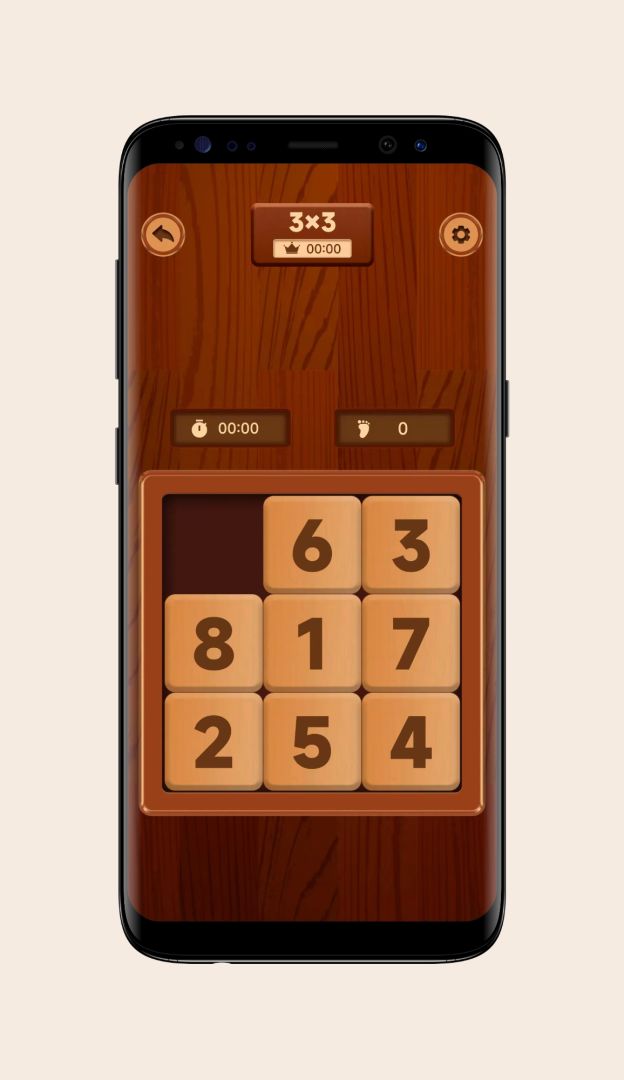 数字华容道游戏截图