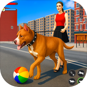 Pitbull Dog Simulator Wild Peticon