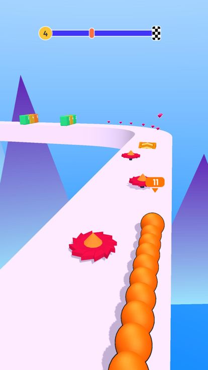 Snake Run Slide游戏截图