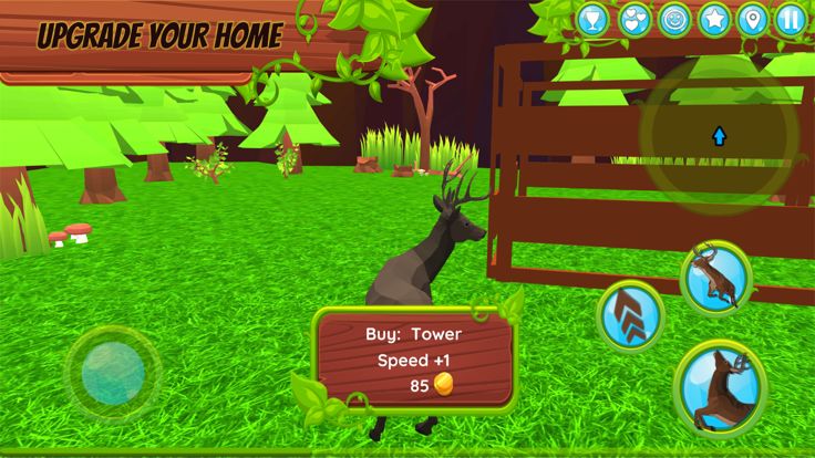 Deer Simulator - Animal Family游戏截图