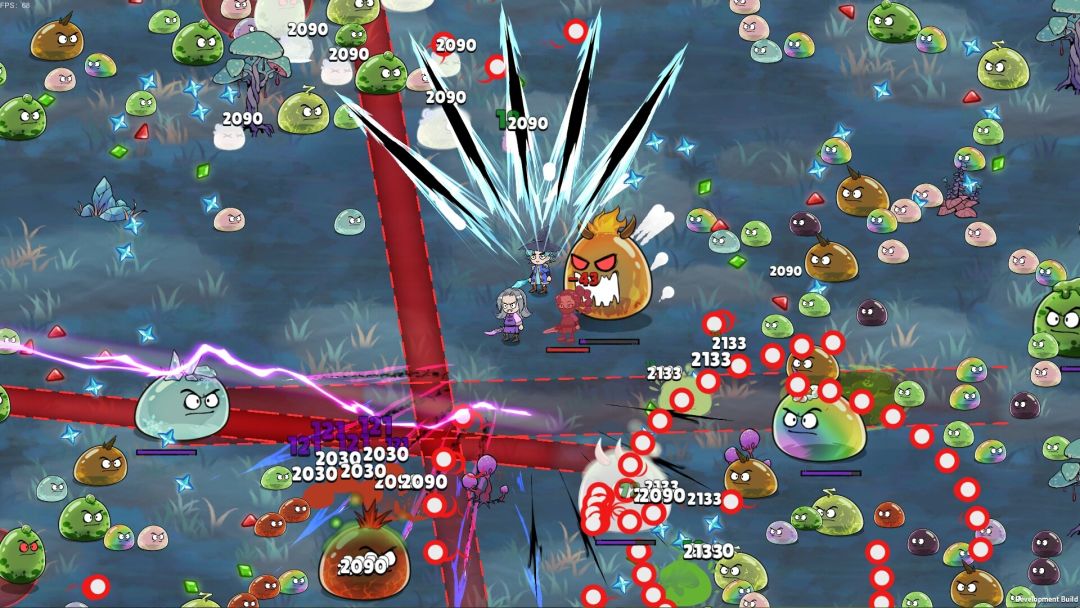 勇者串串烧：泡泡幸存者游戏截图