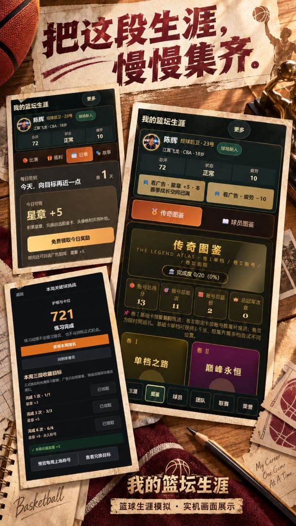 我的篮坛生涯游戏截图