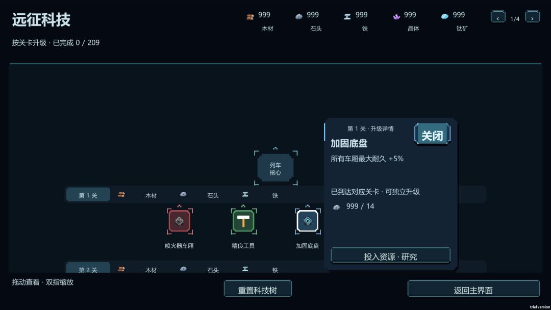 僵尸列车游戏截图