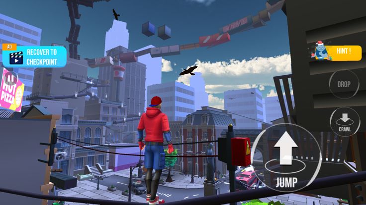 3D Only Up Parkor Game游戏截图