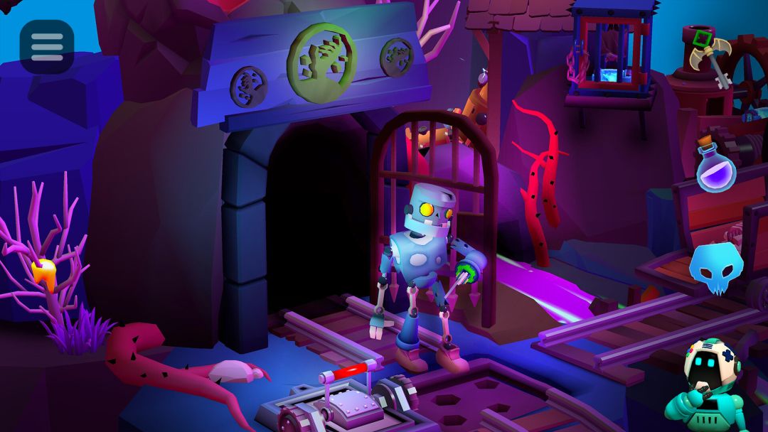 Tiny Robots: Portal Escape游戏截图