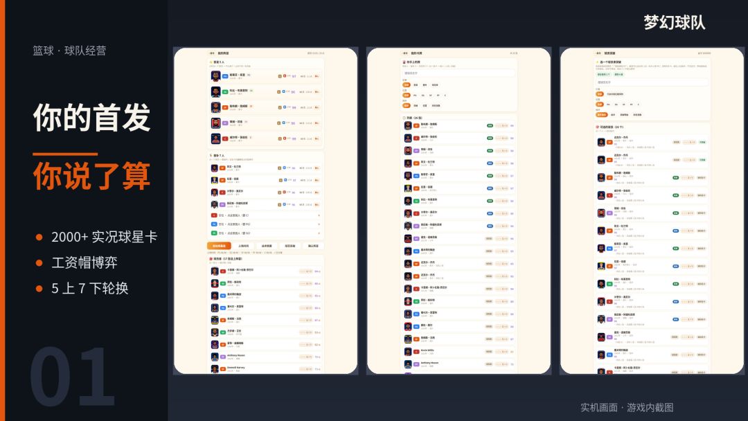 篮球:我的梦之队游戏截图